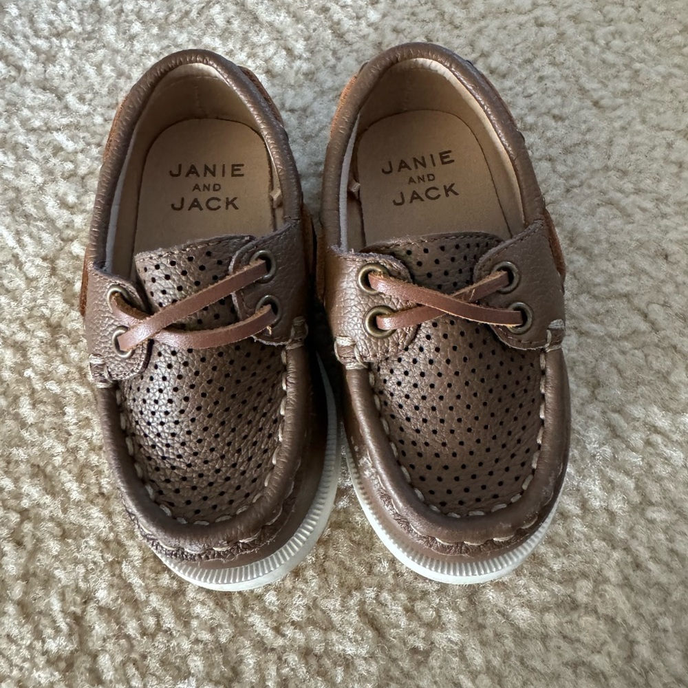 Janie and Jack Boat Shoes